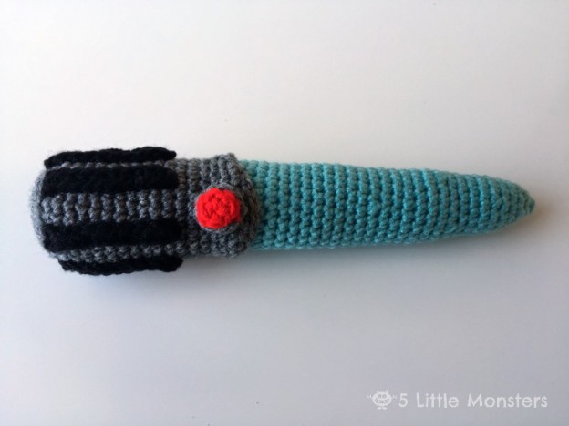 Crocheted Lightsaber The Geeky Mormon