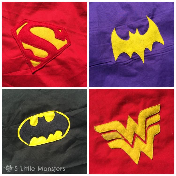 superhero symbols