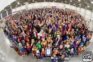 1,784 people in superhero costume with their certificate Salt Lake Comic Con via Facebook