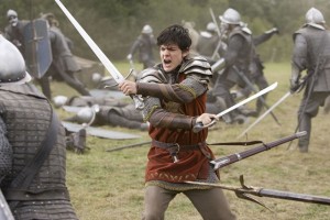 Edmund in the battle in Prince Caspian. via Narnia wiki
