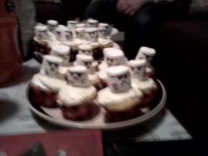 Completed Stormtrooper Cupcakes