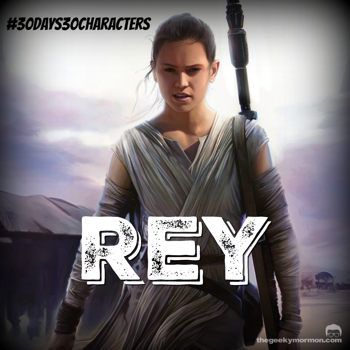 30Days30Characters: Day 14- Rey - Jake Dietz